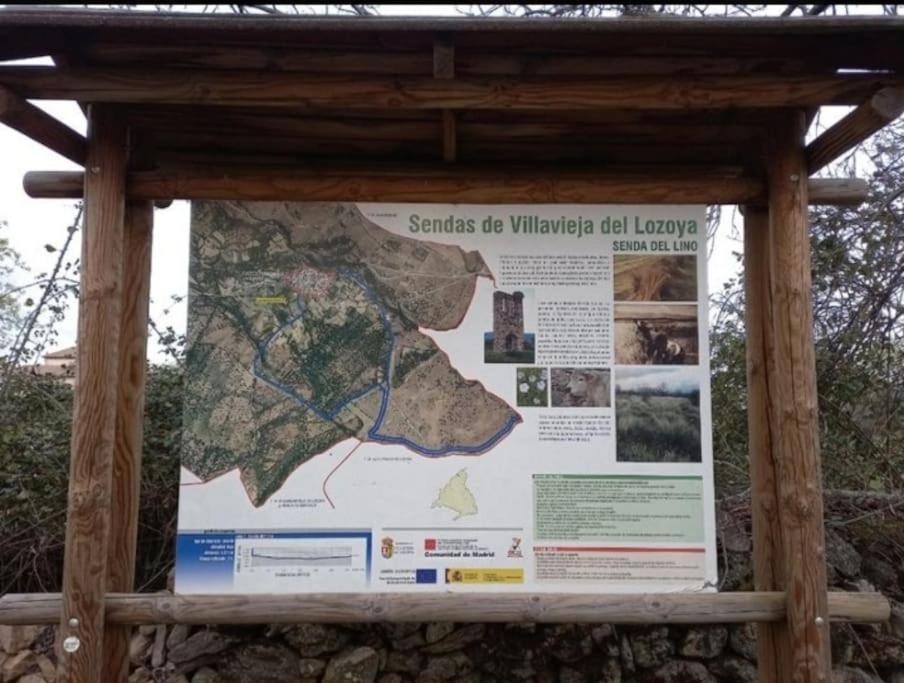 Casita Con Encanto Tranquilidad Villavieja Del Lozoya Wi-Fi En Sierra De Madrid Y A 50 Minutos De Capital Kültér fotó